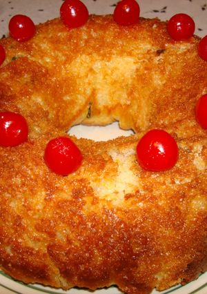 A picture of Baba au rum.