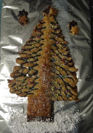 Foto principal de Árbol de hojaldre y chocolate