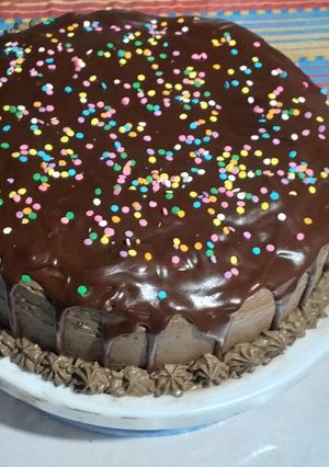 Una foto de Chocolate cake