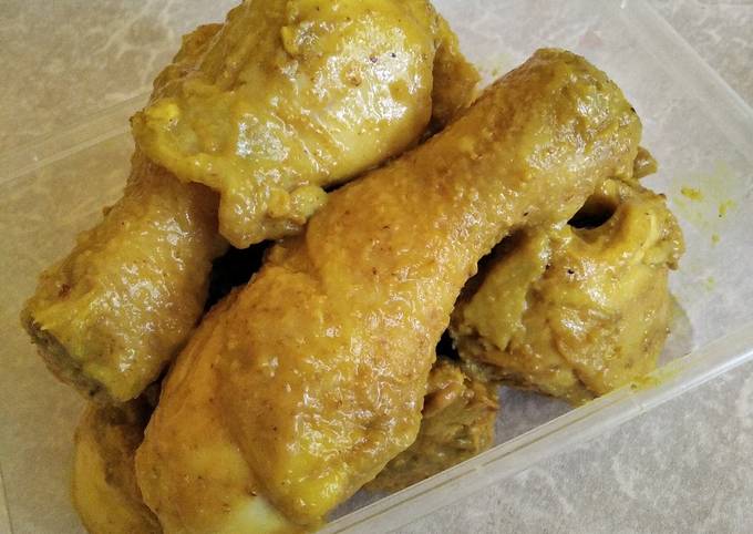 Ayam Ungkep Bumbu Kuning ( untuk stok di kulkas, tinggal goreng