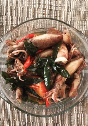Foto resep Cumi Asin Cabe Ijo