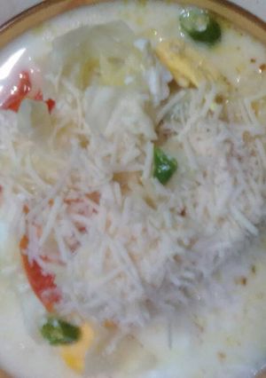 Foto resep Indomie Kuah Susu Keju