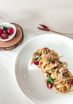 Foto resep Spaghetti Aglio e olio