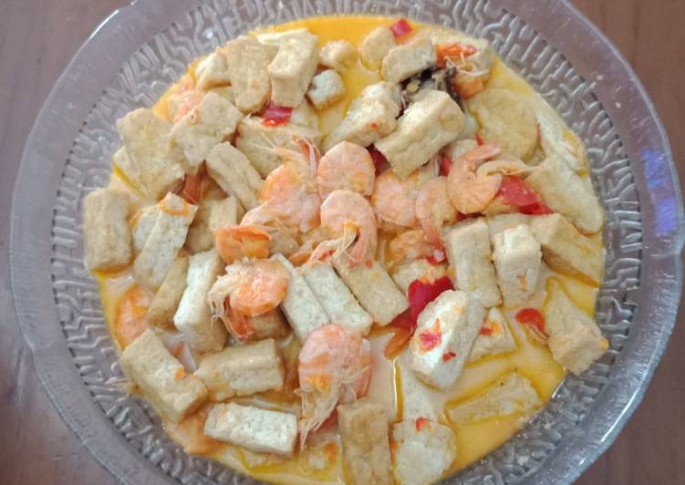 Cara Bikin Sambal goreng udang, tahu tanpa bawang merah, Lezat Sekali