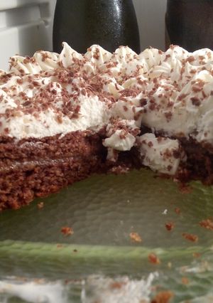 Una foto de Torta rápida de chocolate