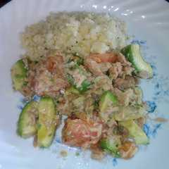 Una foto de Arroz de coliflor