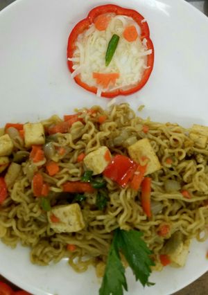A picture of Paneer maggi.