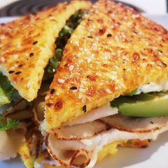 A picture of @Keto.Blondie's #Keto Flatbread.