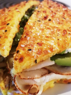 A picture of @Keto.Blondie's #Keto Flatbread.