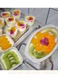 Fruit Silky puding