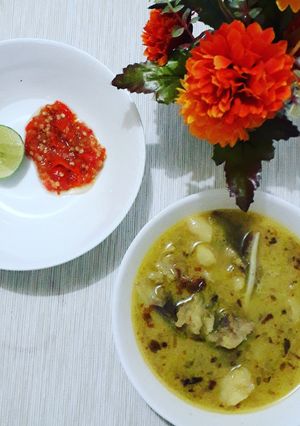 Foto resep Soto daging kuah kuning