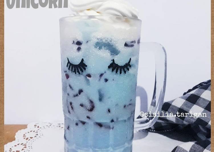 Bahan Cendol unicorn | Cara Buat Cendol unicorn Yang Enak Dan Lezat