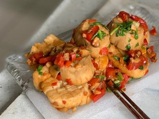 椒鹽素干貝(杏鮑菇)