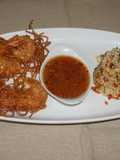 Fried Shrimp Wrapped in Rice Noodles