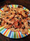 Soft rice cookies with sesame seeds