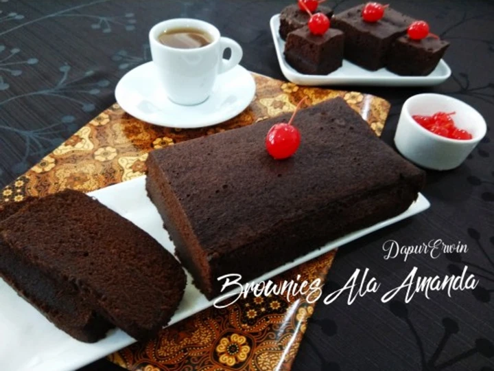 Langkah Mudah untuk Menyiapkan Resep Brownies Kukus Ala Amanda yang Lezat Sekali Anti Ribet, Sempurna
