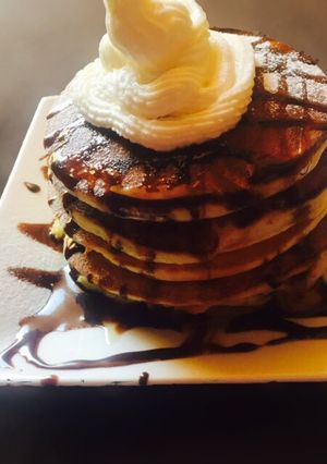 صورة لوصفة بان كيك😋🥞