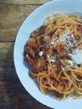 Pasta con champiñones 🍄