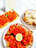 Set Menu Ultah : Kerapu Goreng Sambal Banjur, Pisang Goreng, Telor Ceplok Sambal Tomat