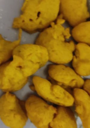 A picture of Besan ke pakoda.