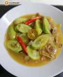 Timun Masak Ikan Terubuk Masin - Sabah
