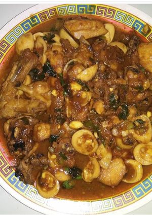 Foto resep Ayam kecap telur puyuh