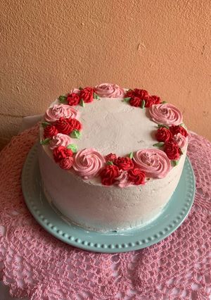 Una foto de Pastel de tres leches