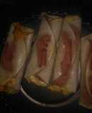 Arrollados de jamón, queso, mayo y de lo que venga