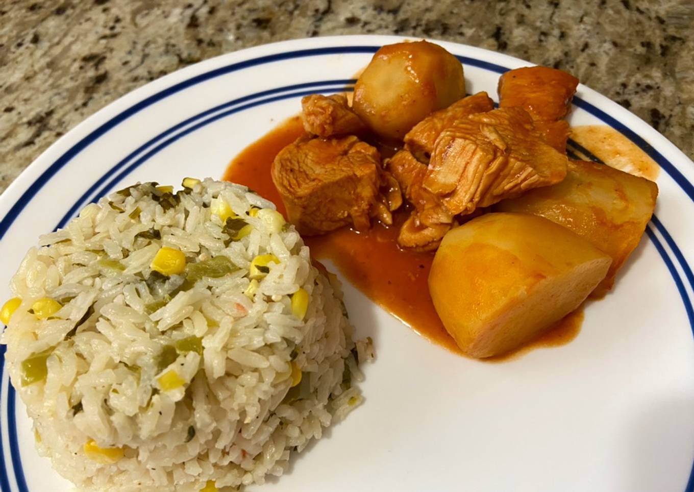 Pollo con Salsa de Barbacoa