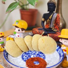 Oats Carrot Idli A picture of Oats Carrot Idli.