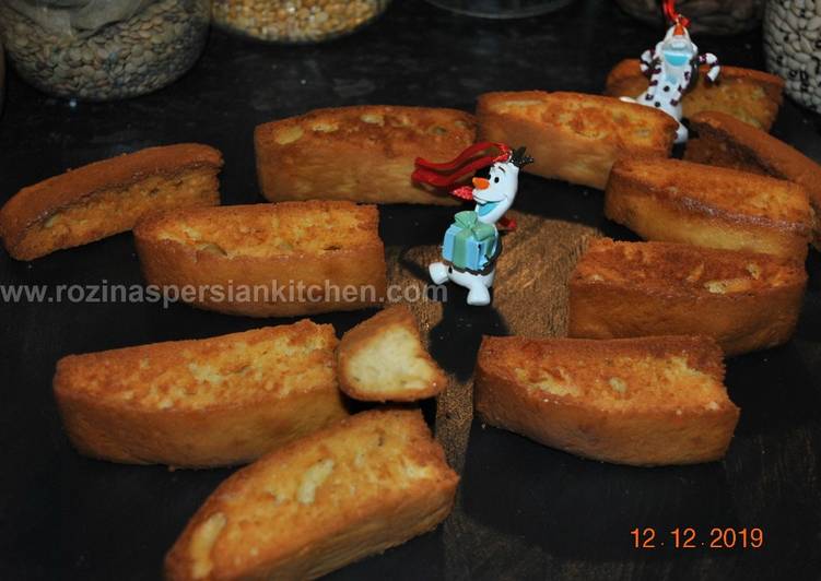 Simple Way to Make Ultimate Rusk Cake  نان سوخاری