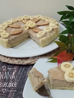 Foto resep Banana Cheesecake