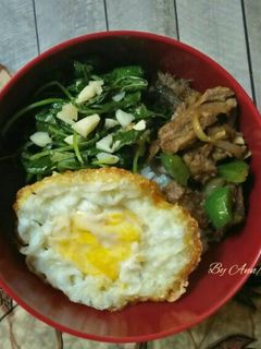 Foto resep Beef rice bowl