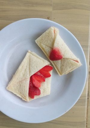 Foto resep Love letter sandwich