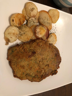 Una foto de Milanesa rellena