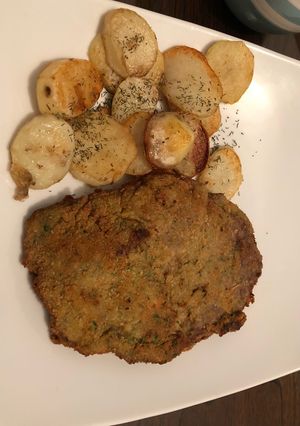 Una foto de Milanesa rellena