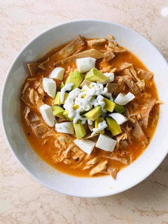 Una foto de Sopa de tortilla