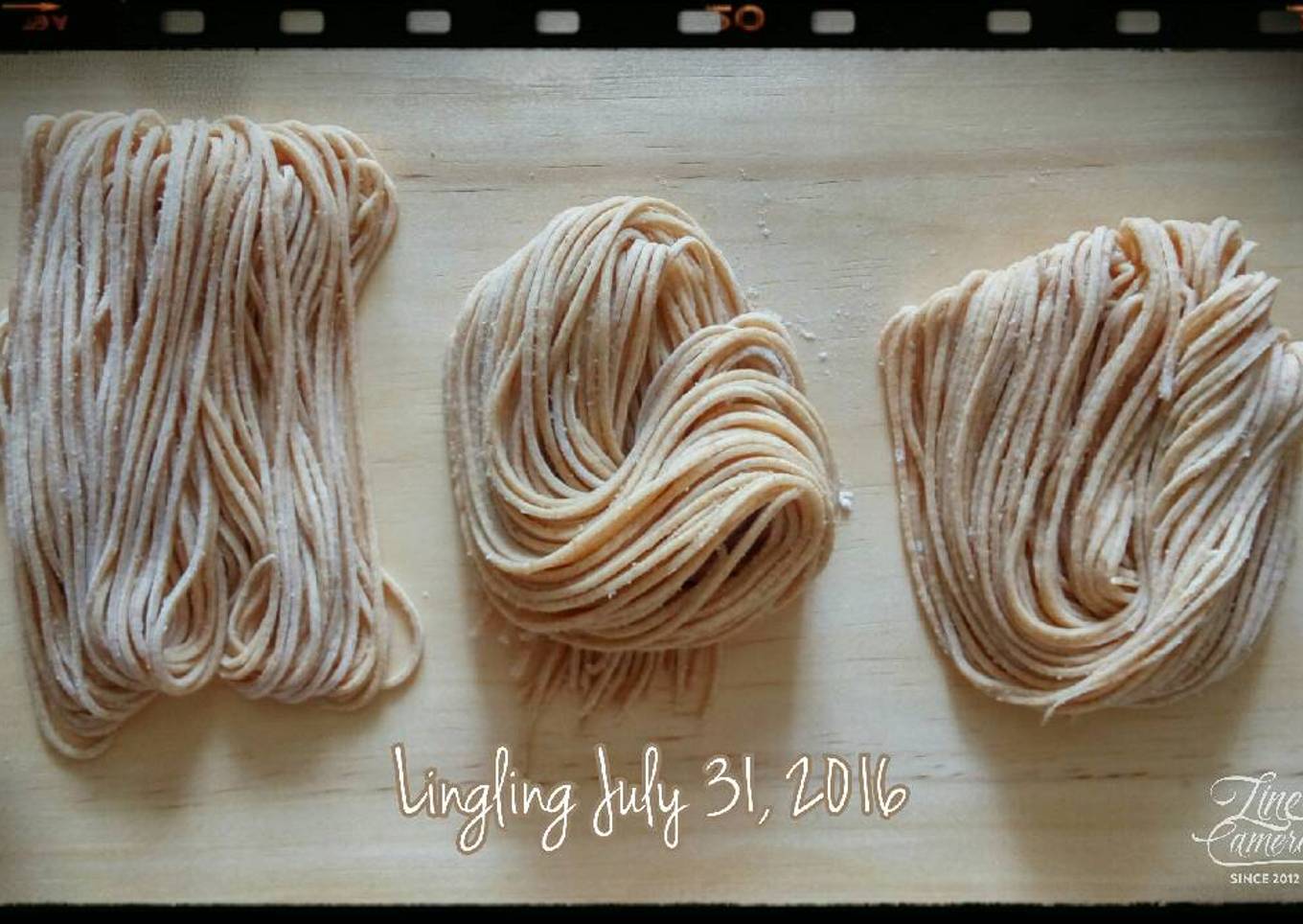 Mie Gandum / Soba Mie Homemade