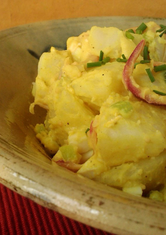 Una foto de Ensalada tejana de patatas