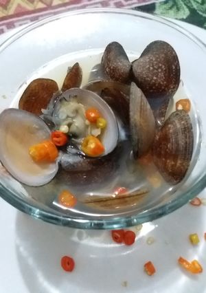 Foto resep 8. Kerang rebus simpel