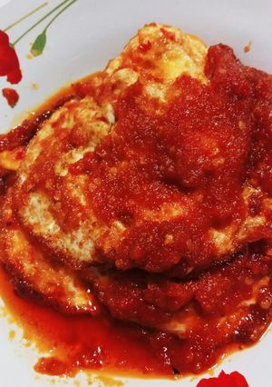 Foto resep Telur goreng balado rumahan