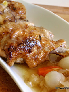 Una foto de Alas de pollo en escabeche