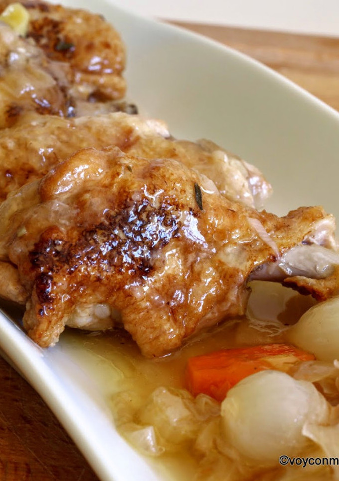 Una foto de Alas de pollo en escabeche