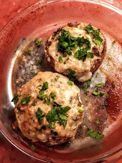 Töltött gomba recept fotója