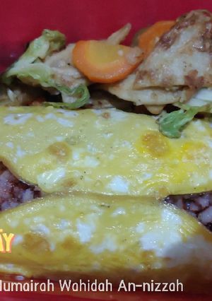 Foto resep Capjay Dadar Beras Merah