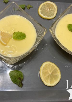 A picture of Lemon pudding🍋.