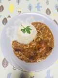 Frijoles Castilla  con Piernas del Pollo al Horno!