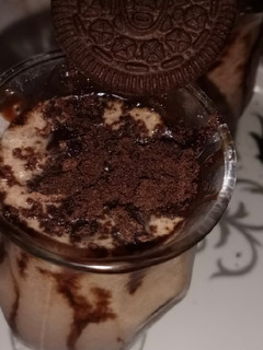 A picture of Oreo milkshake.
