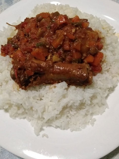 A picture of Coconut rice #themechallenge#coastaldishes.