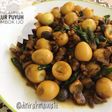 Oseng Ampela Telur Puyuh Lombok Ijo